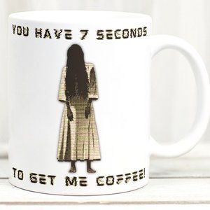 "7 Seconds to Coffee" Minimalist Mug